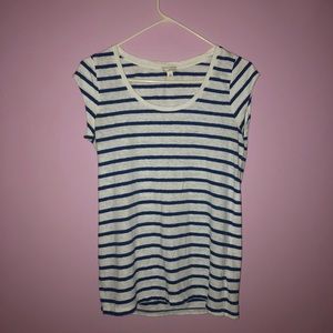 Preppy striped t shirt